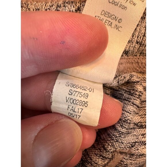 Athleta Girl Jogger Pants Size Small S/7 Heather Gray Athleisure Cozy - Picture 6 of 6